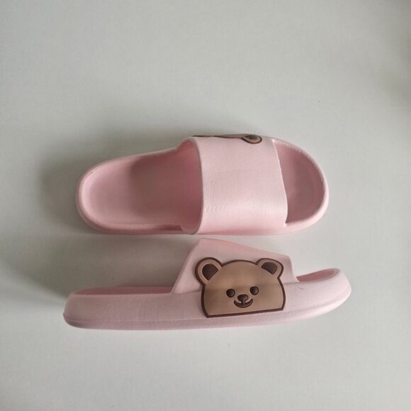 Pink Bear Slide Sandals Women's Size 9.5 - Picture 9 of 15